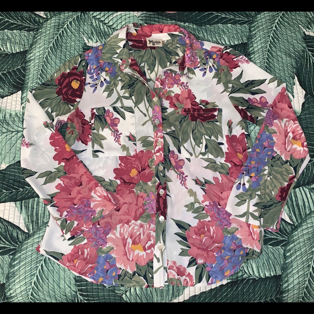 Show me your mumu Murphy button down!